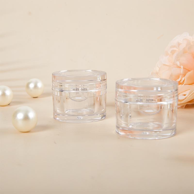 Lippen-Tiegel 5G Lippenfilm-Flasche Lippenschutz Probenbehälter Tragbar Reise