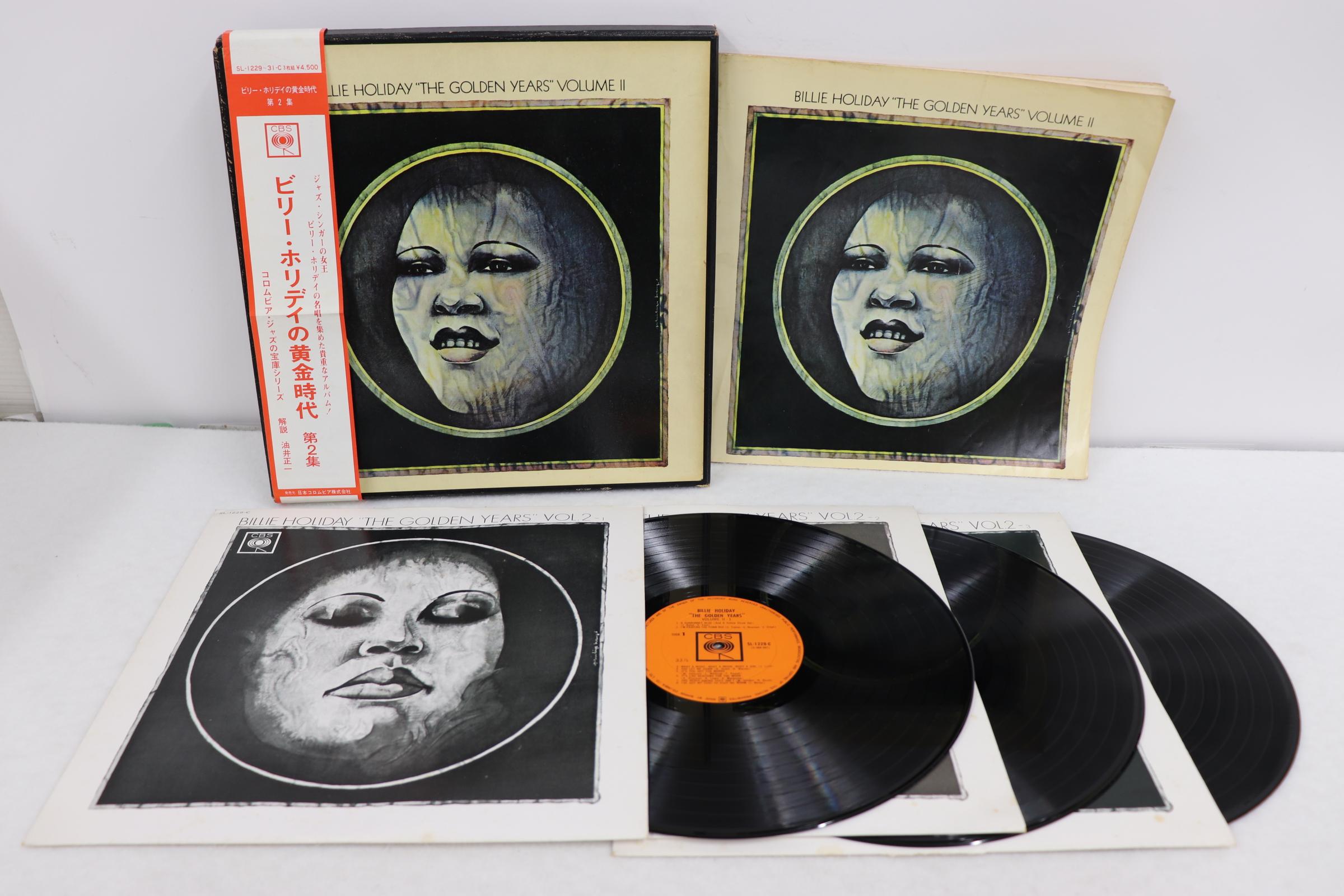 

LP Record BILLIE HOLIDAY - Golden Years Volume 2 SL122931C CBS Japan Obi Jazz Used