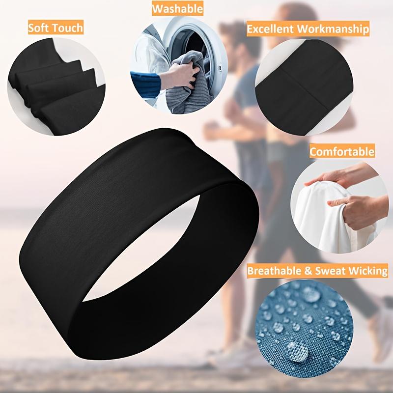 Women's Non-Slip Headbands -Stylish Sports Hairbands, Made Of Soft Elastic Material, Perfect For Yoga And Running Workouts