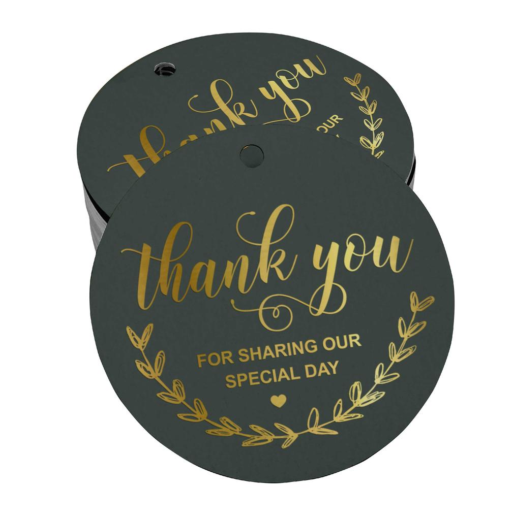 Inkdotpot Thank You For Sharing Our Special Day Bridal Shower-Baby Shower-Retirement-Wedding-Birthday Bottle Tag
