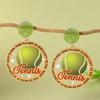 Creative Sports Earrings: Basketball, Football & Volleyball Designs