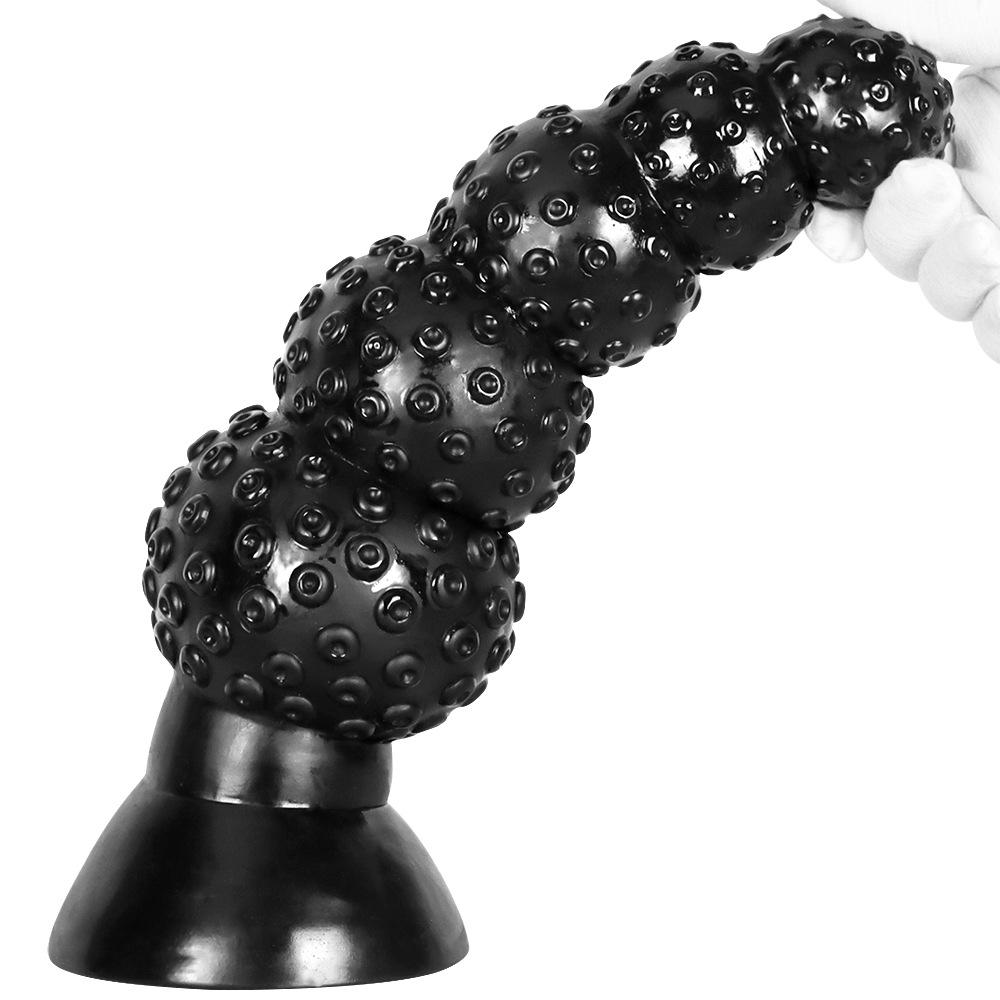 Super Huge Dildo  Sex Toy Strapon Big Black Dick Fisting Femdom BDSM Slave Realistic Anal Plug  Women 's Masturbator