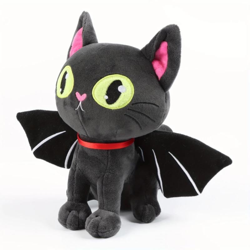 Halloween Make-up-Tasche – Lustiges Katzengeschenk Für Frauen, Schwarz, Ca. 25 X 18 Cm | Aus Leinen, Mit Reißverschluss