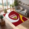 VfB Stuttgart Football Print Crystal Velvet Rug, Comfortable Water Absorbent Non Slip Indoor Floor Carpet