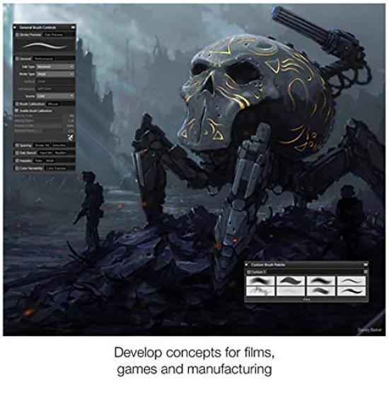 Corel Painter 2021 Education Edition Separate Japanese Manual Japanese Instruction Manual Included [product] &