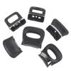 2 Piezas Asas Laterales para Olla Negra Asa Antiescaldado para Olla a Presión Con Tornillos Para Accesorios de Utensilios de Cocina Suministros de Cocina