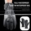 Windproof Waterproof Ski Warm Thick Gloves For Outdoor Cycling Autumn Winter Touch Screen Slip Wear-Resistant Gloves