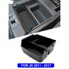 Center Console Storage Box Armrest Hanging Organizer Tray for Jeep Wrangler JK 2011-2017 JL 2018-2022 Car Interior Accessories
