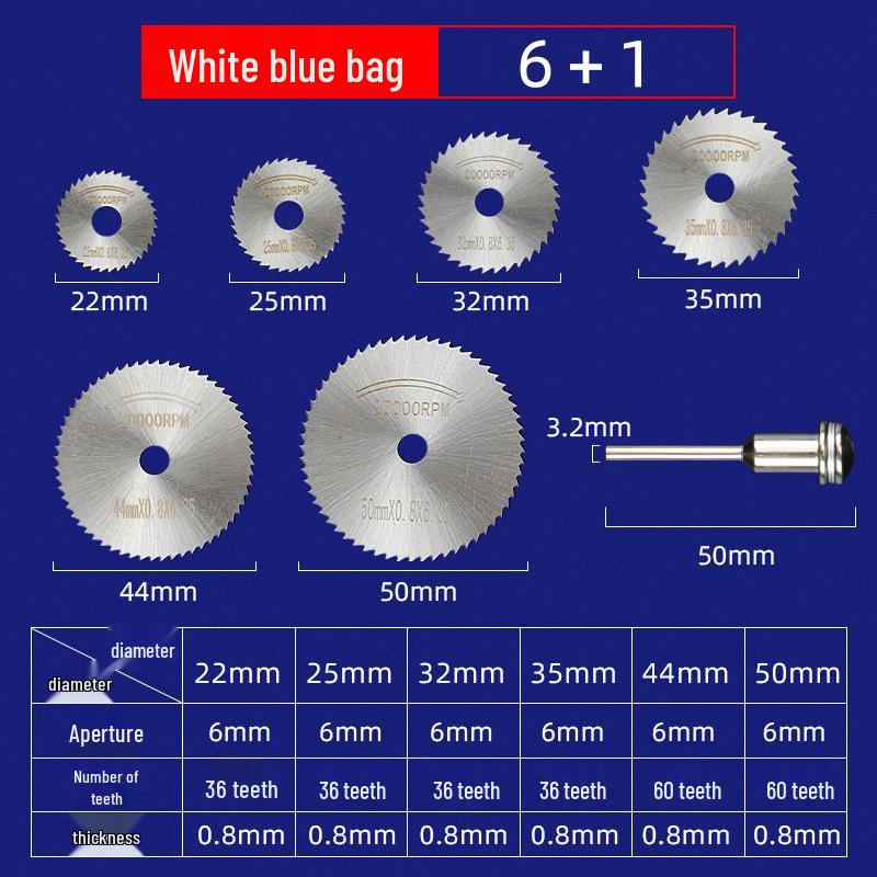 High-Speed Steel Mini Circular Saw Blade for Electric Drill Grinder