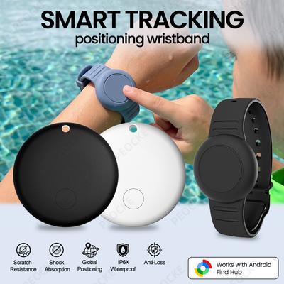 Wasserdichtes Smart-Tag-Armband für Kinder - Weiches Silikon für Android Tracker Tag mit Armband-Gehäuseabdeckung Leichter GPS-Tracker