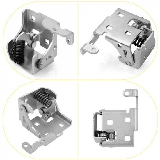 Door Hinge Front Lower Chrome For Silverado Chevy 1500 2007-2013 Driver Side EKK