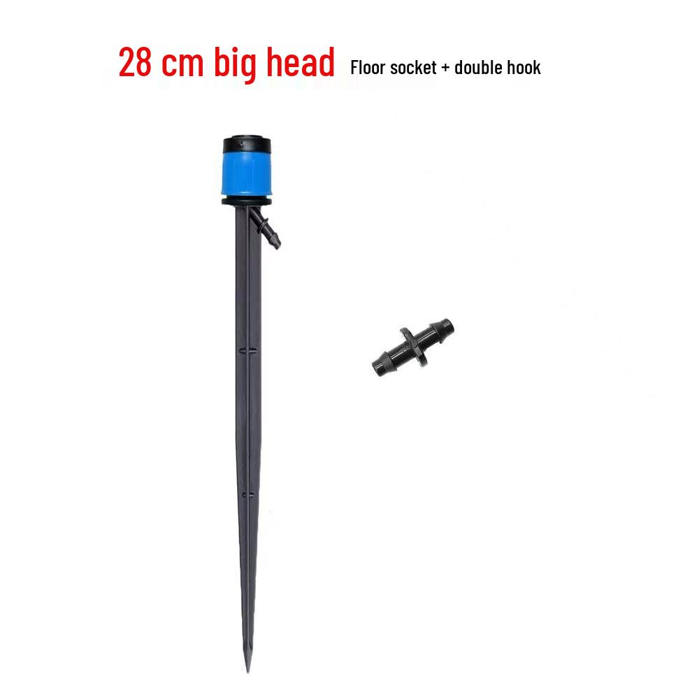 Adjustable Flow Little Red Riding Hood Drip Head: Micro-Spray Irrigation Sprinkler for Horticulture