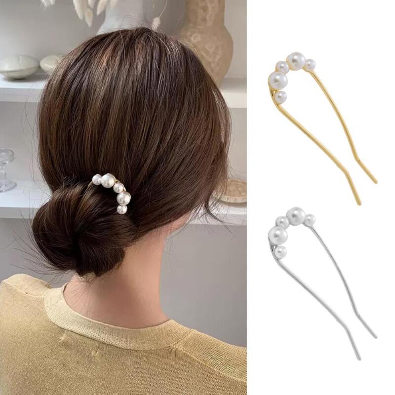 Women's Spring/Summer Long Hair U-Shaped Hairpin
