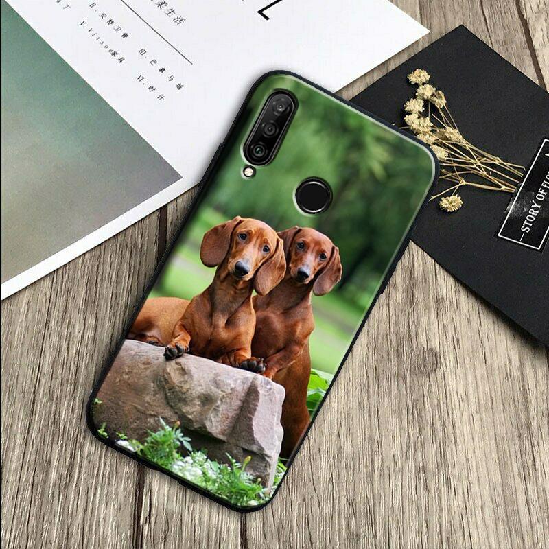 Dachshund Dog For Huawei Nova Y70 Y91 Y61 Y72 Y73 Y90 Y60 3i 7i 8i 11 12i 9 10 SE P20 P30 Pro P40 Lite Case