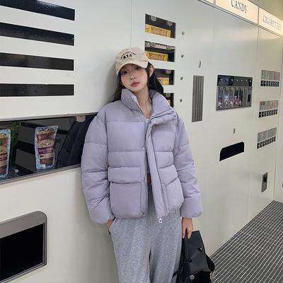 Short Down Padded Jacket Women's Winter 2025 New Korean Version Cotton Jacket Loose Thickened Bread Jacket Padded Jacket
