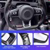 Wet Carbon Fiber Steering Wheel Trim for VW Golf 7 MK7, Passat B8, Tiguan MK2