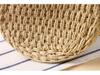 Round Cylinder Woven Handheld Bag: Versatile Summer Beach & Casual Women's Accessory
