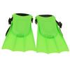 BAAU 6x Kids Adults Adjustable Fins Swimming Diving Swimming Fins - Green, S: 25-30