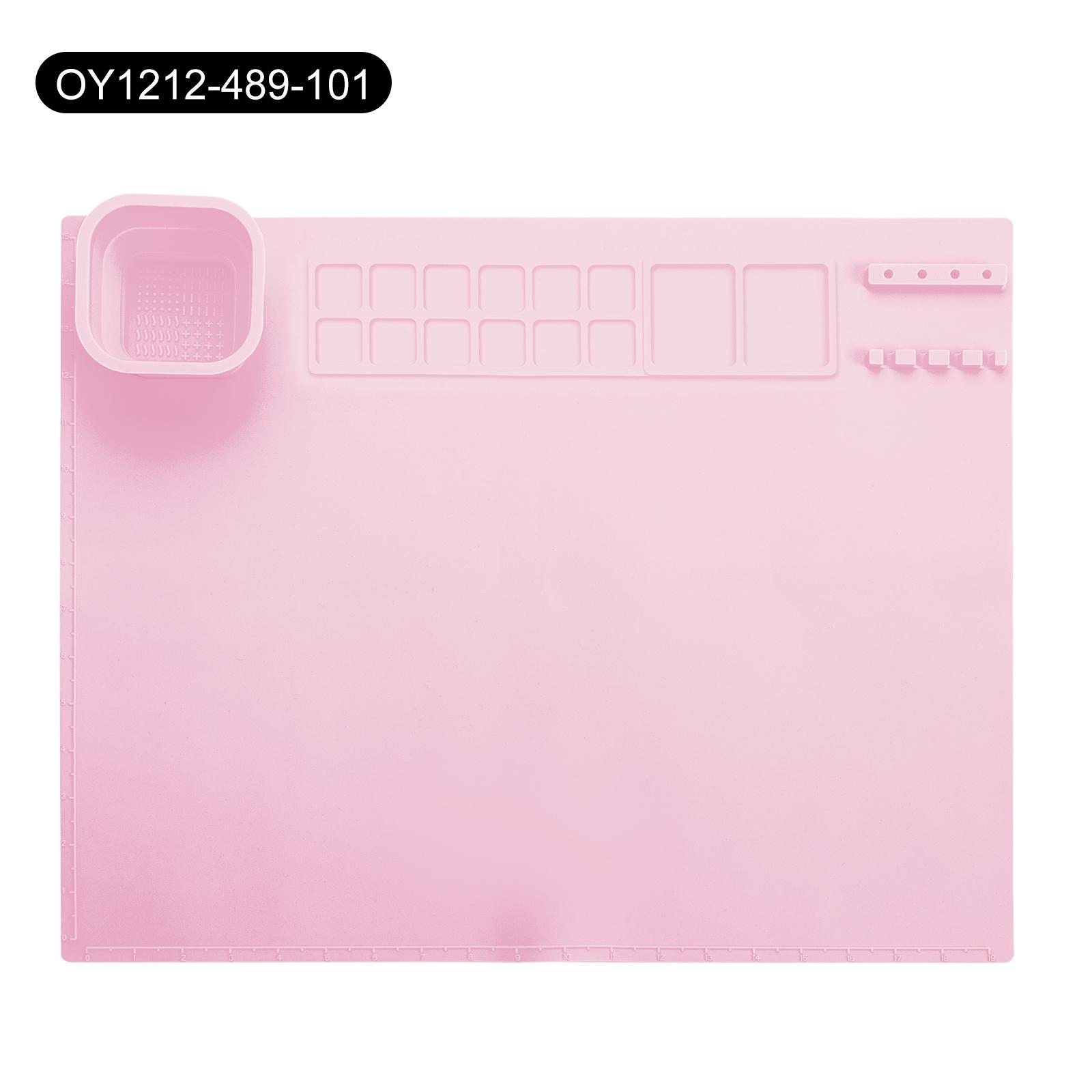 

Креативный магнитный силиконовый коврик, набор для творчества, антипригарный силиконовый коврик для рисования на присоске, подходит для детей и студентов