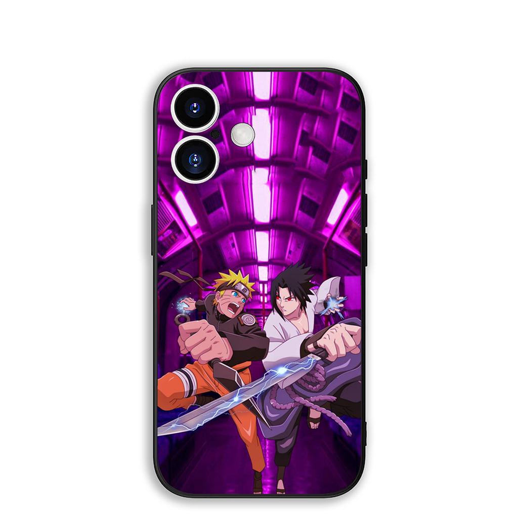 For Apple iPhone 17 16 Plus 13 12 Pro Max Mini X XR Xs ProMax 16E 15+ 17+ Air Phone Case Namikaze Minato Narutos Uchiha Sasuke