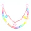 Color Acrylic Star Waist Chain For Women And Men Stylish Festival Jewelry