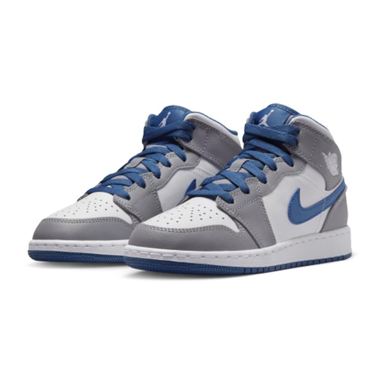 Jordan 1 Mid True Blue Cement GS DQ8423-014