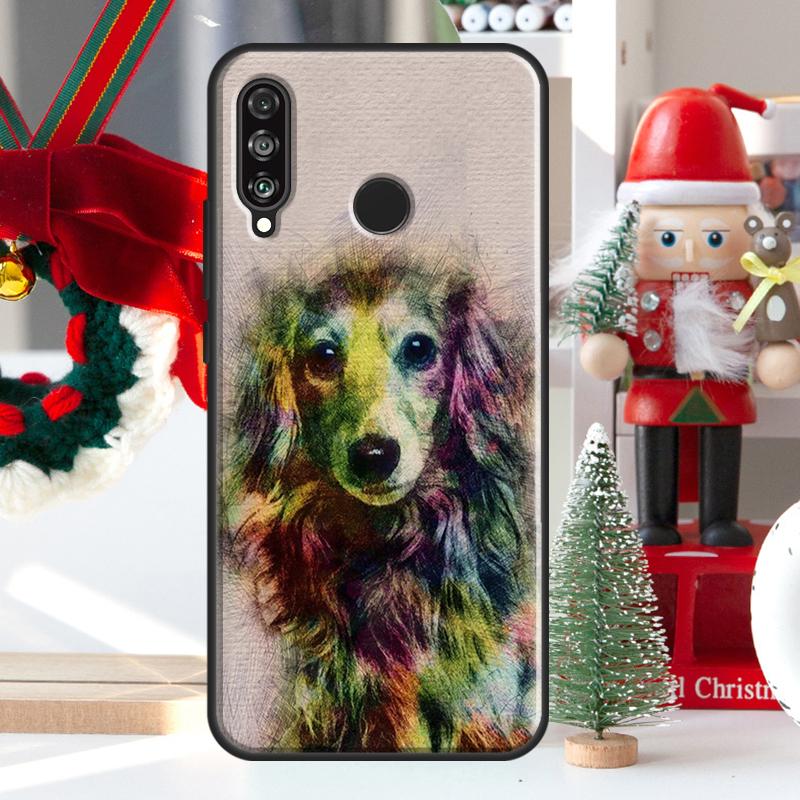 Cute Dachshunds For Huawei Nova 7i 8i 11i 12i 12s Y73 Y70 Y90 Y60 Y72 Y61 Y91 9 10 SE P30 Pro P40 Lite Case