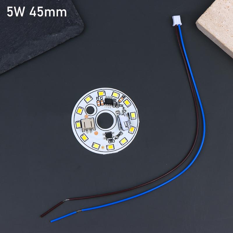 Led Bulb Lamp Chip 3W 5W 6W 7W 12W 220V No Need Driver Diy Tricolor Light Changing For Led Downlight Spotlight Lamp Beads