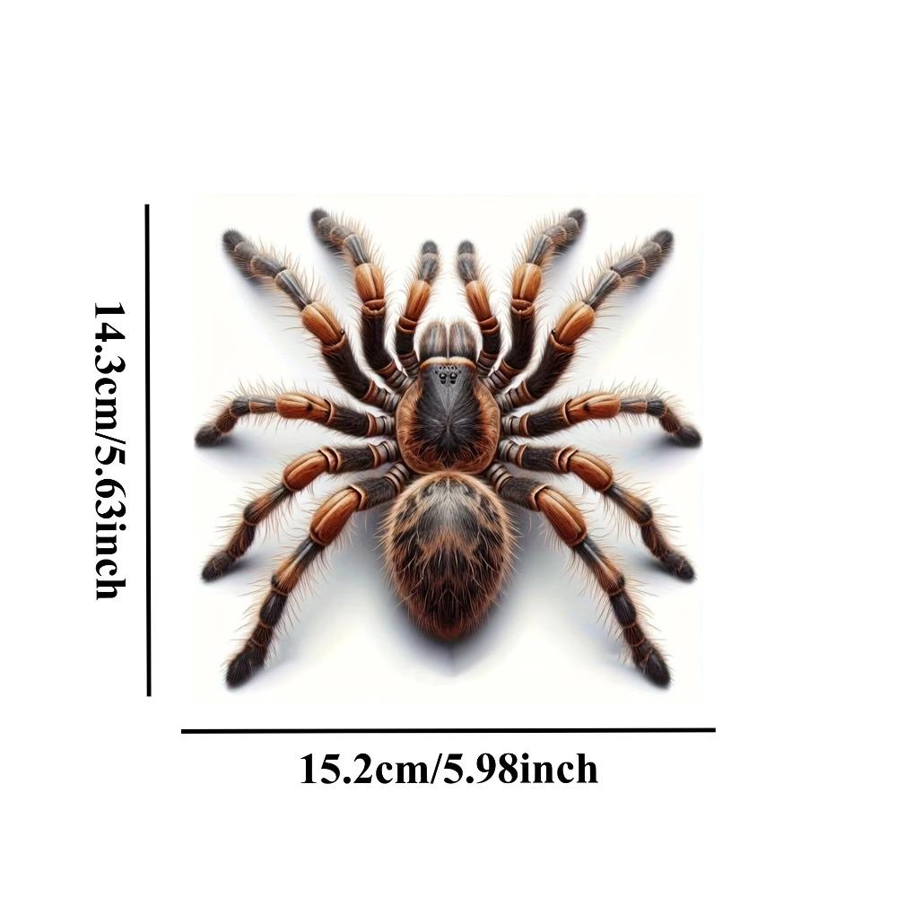 1PC Simulation Spider Car Sticker Waterproof for Motorbike Fuel Tank Front Fairing Car Window Bumper Trunk Halloween Vinyl Decal