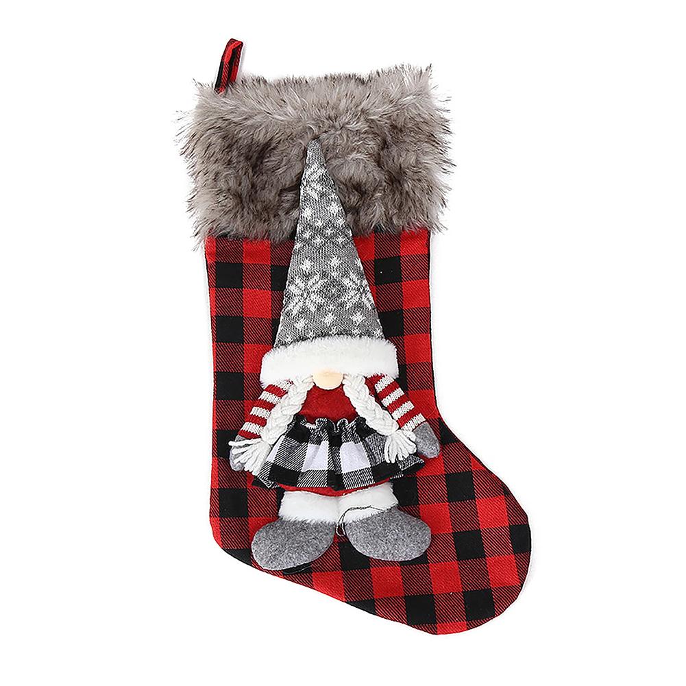 

Різдвяні панчохи шкарпетки Санта Сніговик Підвісні ялинкові прикраси Різдвяний декор для дому Новий рік Навідад Цукерки Подарункові мішечки