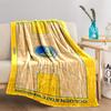 Golden State Warriors Basketball Court Pattern Blanket for   Blanket, Suitable for Use In the Bedroom, Living Room, On the Sofa