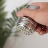 Stainless Steel Seasoning Jar Salt Sugar Shaker with Rotating Cover Condiment Spice Pepper Powder Bottle Container Kitchen Tool