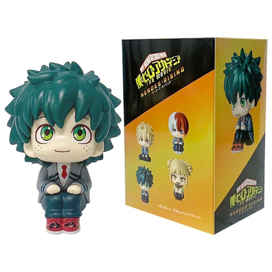 NEW 9-21CM My Hero Academia Katsuki Deku Todoroki So Himiko Toga Break Time Anime Figure Model Collection Doll Toy For Kids