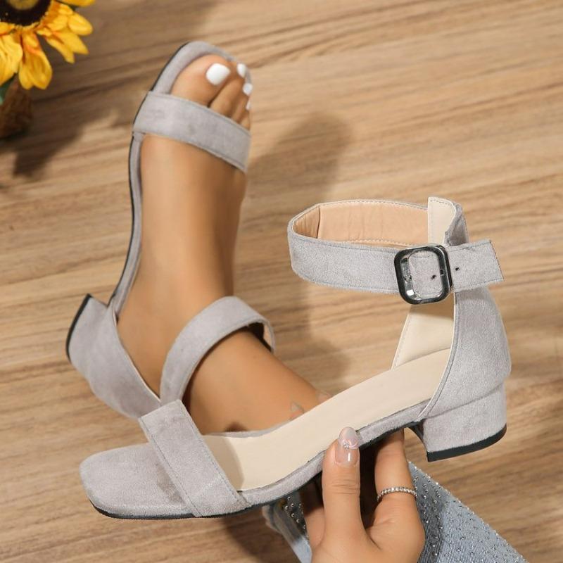 

Женские босоножки на высоком каблуке, роскошные, летняя мода 2024 года, повседневные туфли-лодочки, обувь для активного отдыха, босоножки на каблуке для женщин, Мэри Джейн 36 серый