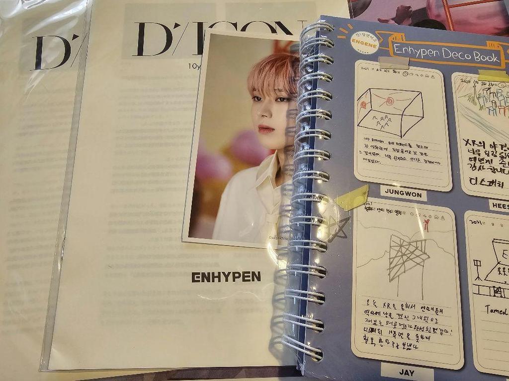 [USED] Enhypen dfesta Sunwoo trading card photo book