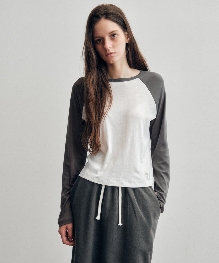 CITTA Raglan Number 23 T-Shirt_Ctt349(6Color)