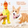 Pet Toy Spotted Latex Chicken - Large Dog Stress-relieving Interactive Vocalizing Screaming Chicken Dog Toy