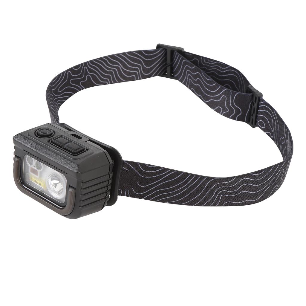 Motion Sensor Headlight 6 Modes IPX5 Water Proof Rechargeable Lightweight Headlamp for Outdoor