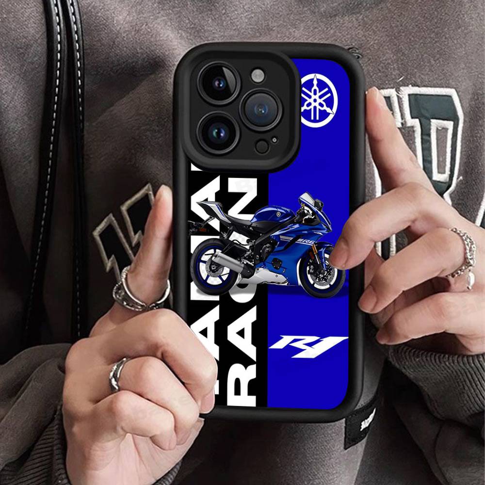 

Motorcycle Classic Y-YAMAHAS LOGO Phone Case For IPhone 17 16 E 15 14 13 12 11 Pro Max Plus Back Cover iPhone 13 pro