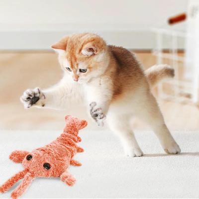 Funny Interactive Dog Plush Toy Jumping Moving Dog Toy Interactive Dog Toys To Keep Them Busy for Small Medium Large Dogs