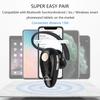 Bluetooth Headset, V5.0 Ultralight Wireless Headphone Cell Phone Earpiece with Mic Headsetcase,Volume Control, Handsfree Earbud,Compatible with