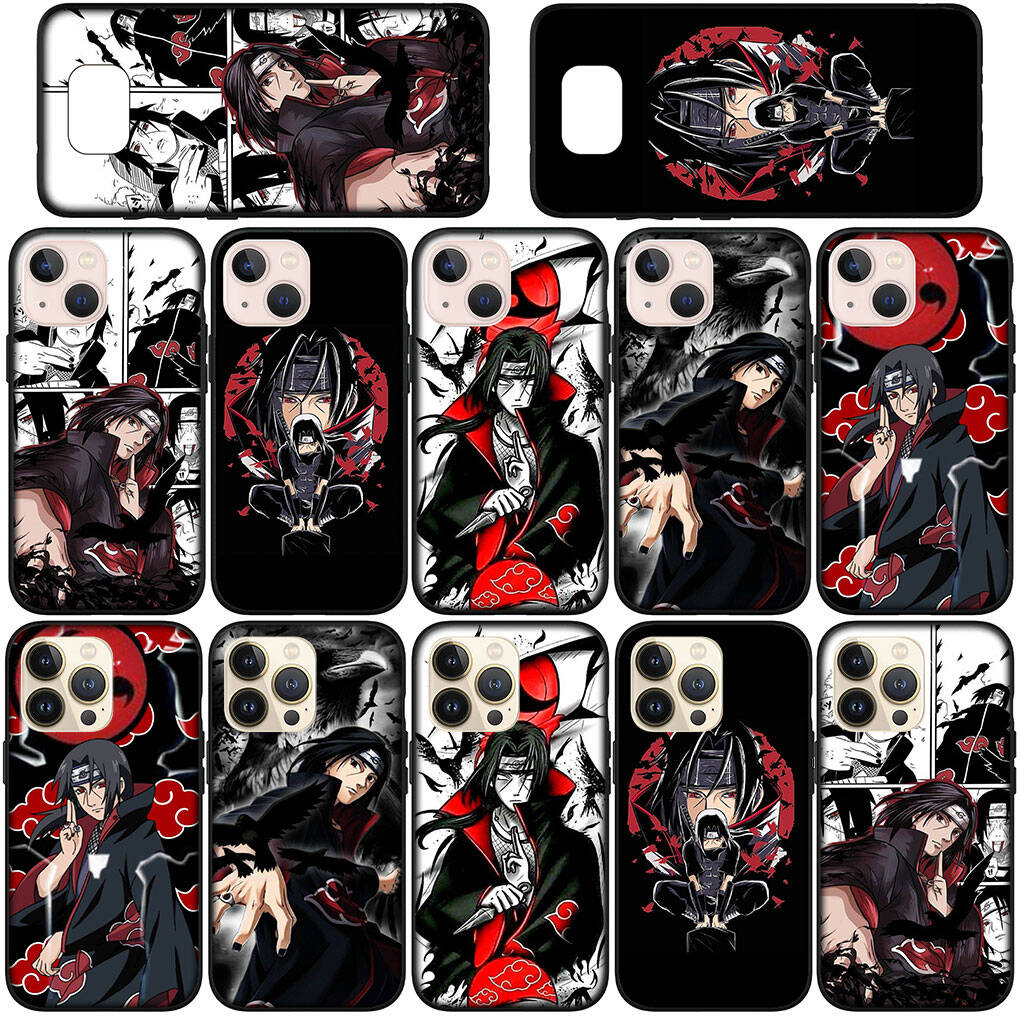 Case for iPhone 17 15 16 Plus Redmi Note 14 12 11 13 Pro Max Huawei P30 P20 Lite OPPO A60 A40 A80 A38 A54 Poster Itachi Uchiha Narutos Akatsuki Cover