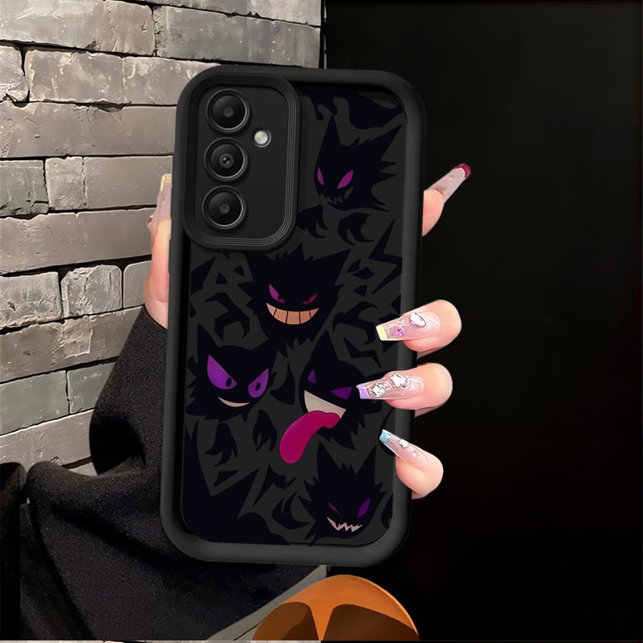 Case for Samsung Galaxy A14 A04 A17 A16 A06 A11 A13 A30 A15 A05 A20 A12 A07 A50 Phone Cover Pokemon Cool Gengar