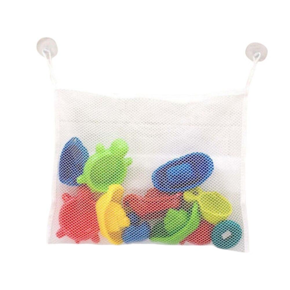 Bath Toy Organizer Net with Suction Cup,Bath Toy Storage Holder Net,Quick Dry Multi-use Bathtub Mesh Net Bags, for Kids & Toddlers