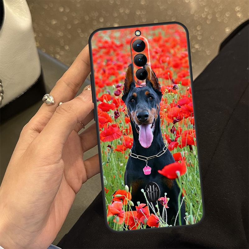 Dachshund Doberman Dog Case For ZTE Nubia RedMagic 6 7 6S 7S Pro 6R RedMagic 10 Air 9 8 8S 9S 10S 11 Pro Plus Cover