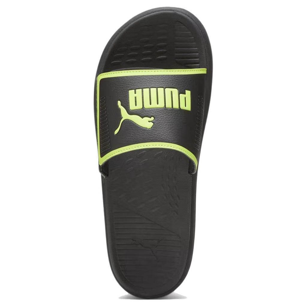 PUMA Softride Sandal Comfortable Slide Sandals Men Footwear Black Green 382111-20