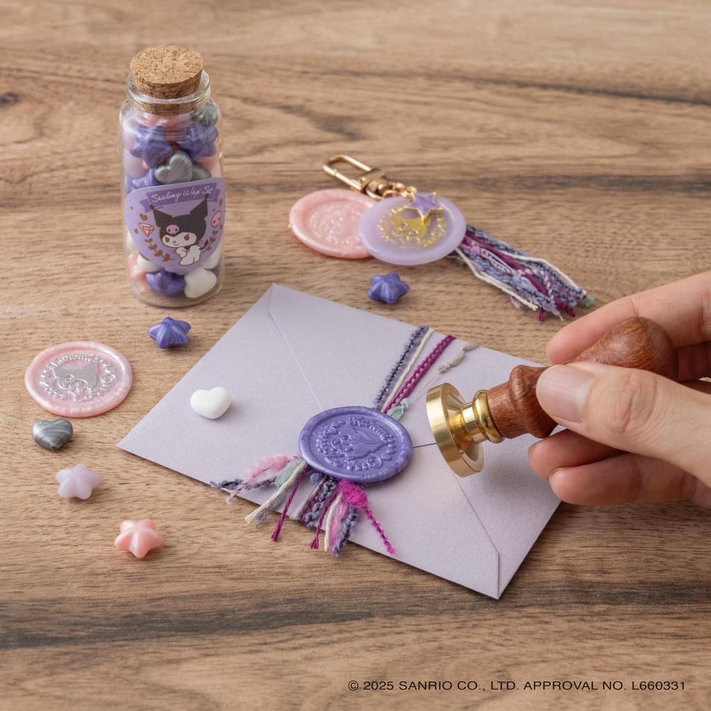BEVERLY Sanrio Kuromi Sealing Wax Set SLW-012