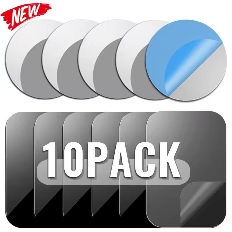 5/10PCS Thin Magnetic Metal Plate for Car Phone Holder Iron Sheet Disk Sticker Tablet Desk Mobile Phone Bracket Magnet Sticker