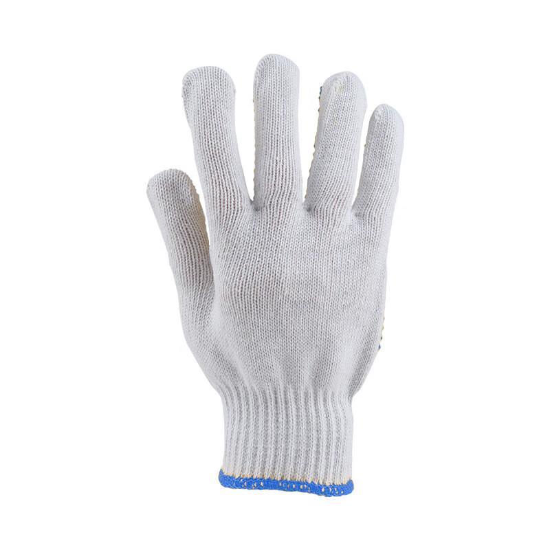 Junyu 7100D Cotton PVC Dotted Anti-Slip Work Gloves