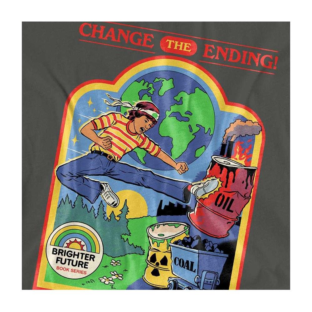 Steven Rhodes Womens/Ladies Change The Ending T-Shirt